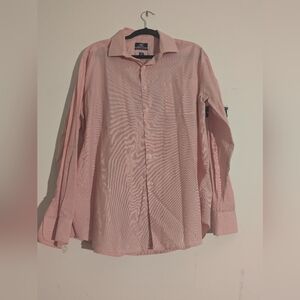 Pink docker's dress shirt